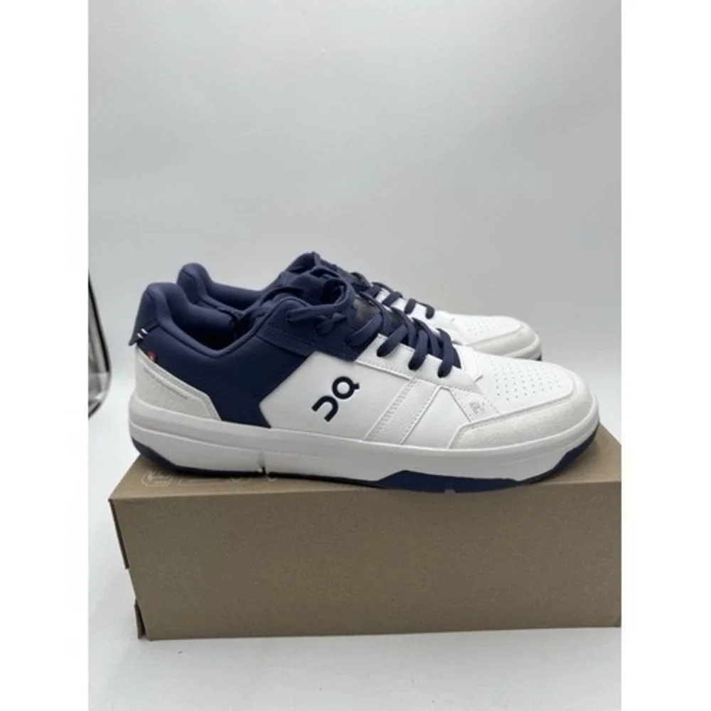 On Men's THE ROGER Clubhouse Shoes White Acai Size 12 New in Box No Lid
